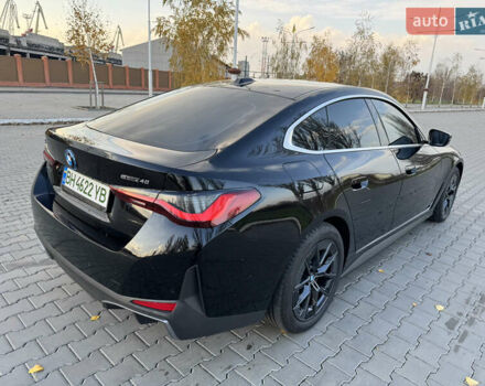 Чорний БМВ i4, об'ємом двигуна 0 л та пробігом 2 тис. км за 37900 $, фото 1 на Automoto.ua