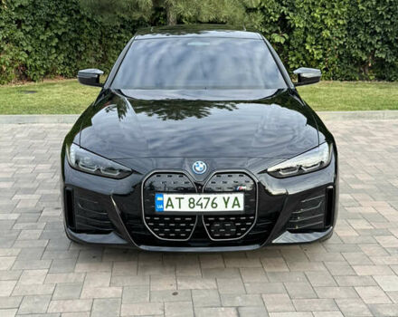 Черный БМВ i4, объемом двигателя 0 л и пробегом 1 тыс. км за 57000 $, фото 1 на Automoto.ua