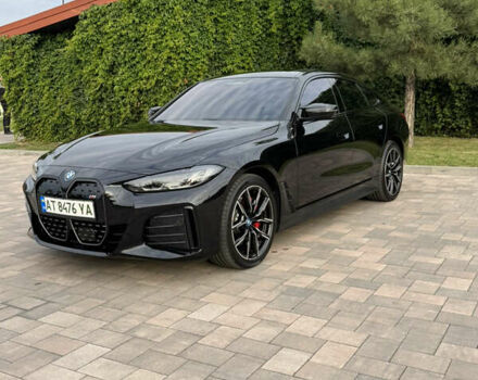 Черный БМВ i4, объемом двигателя 0 л и пробегом 1 тыс. км за 57000 $, фото 2 на Automoto.ua