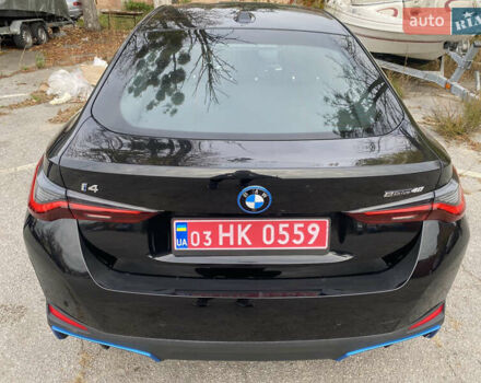 Чорний БМВ i4, об'ємом двигуна 0 л та пробігом 14 тис. км за 33800 $, фото 4 на Automoto.ua