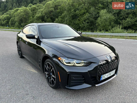 Черный БМВ i4, объемом двигателя 0 л и пробегом 44 тыс. км за 43000 $, фото 1 на Automoto.ua