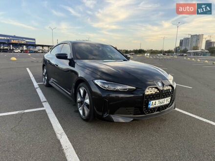 Черный БМВ i4, объемом двигателя 0 л и пробегом 37 тыс. км за 32000 $, фото 1 на Automoto.ua