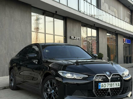 Черный БМВ i4, объемом двигателя 0 л и пробегом 17 тыс. км за 31999 $, фото 1 на Automoto.ua
