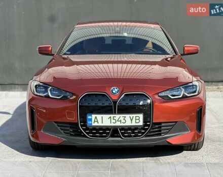 Красный БМВ i4, объемом двигателя 0 л и пробегом 35 тыс. км за 36700 $, фото 1 на Automoto.ua