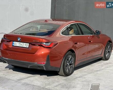 Красный БМВ i4, объемом двигателя 0 л и пробегом 35 тыс. км за 36700 $, фото 3 на Automoto.ua