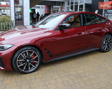 Червоний БМВ i4, об'ємом двигуна 0 л та пробігом 10 тис. км за 44900 $, фото 1 на Automoto.ua