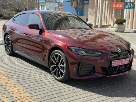 БМВ i4 2022 в Одессе на Automoto.ua Красный БМВ i4, объемом двигателя 0 л и пробегом 46 тыс. км за 43900 $, фото 1 на Automoto.ua