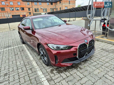 Красный БМВ i4, объемом двигателя 0 л и пробегом 28 тыс. км за 23500 $, фото 1 на Automoto.ua