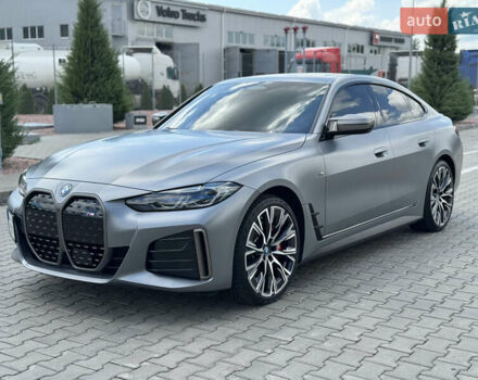 Серый БМВ i4, объемом двигателя 0 л и пробегом 28 тыс. км за 50500 $, фото 1 на Automoto.ua