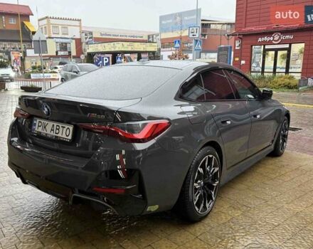 Серый БМВ i4, объемом двигателя 0 л и пробегом 47 тыс. км за 42900 $, фото 5 на Automoto.ua