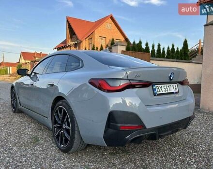 Серый БМВ i4, объемом двигателя 0 л и пробегом 36 тыс. км за 45999 $, фото 9 на Automoto.ua