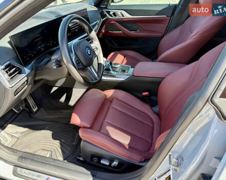 Серый БМВ i4, объемом двигателя 0 л и пробегом 34 тыс. км за 46500 $, фото 9 на Automoto.ua