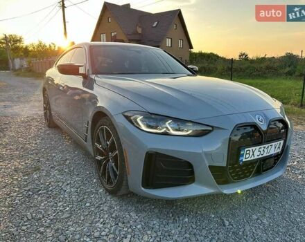 Серый БМВ i4, объемом двигателя 0 л и пробегом 36 тыс. км за 45999 $, фото 1 на Automoto.ua