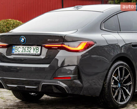 Серый БМВ i4, объемом двигателя 0 л и пробегом 15 тыс. км за 37900 $, фото 27 на Automoto.ua