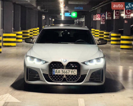 Серый БМВ i4, объемом двигателя 0 л и пробегом 6 тыс. км за 42000 $, фото 5 на Automoto.ua