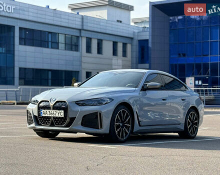 Серый БМВ i4, объемом двигателя 0 л и пробегом 4 тыс. км за 45000 $, фото 2 на Automoto.ua