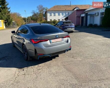 Серый БМВ i4, объемом двигателя 0 л и пробегом 15 тыс. км за 35777 $, фото 6 на Automoto.ua