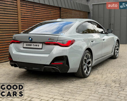 Серый БМВ i4, объемом двигателя 0 л и пробегом 9 тыс. км за 55000 $, фото 6 на Automoto.ua