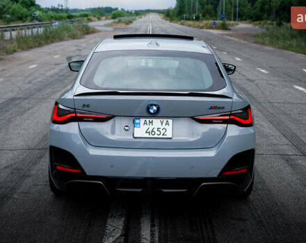 Серый БМВ i4, объемом двигателя 0 л и пробегом 25 тыс. км за 44600 $, фото 8 на Automoto.ua