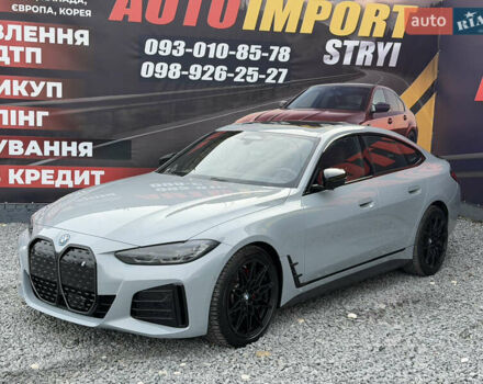 Серый БМВ i4, объемом двигателя 0 л и пробегом 9 тыс. км за 41999 $, фото 4 на Automoto.ua