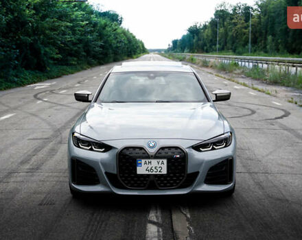 Серый БМВ i4, объемом двигателя 0 л и пробегом 25 тыс. км за 44600 $, фото 1 на Automoto.ua