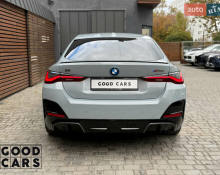 Серый БМВ i4, объемом двигателя 0 л и пробегом 9 тыс. км за 55000 $, фото 5 на Automoto.ua