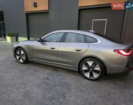 Серый БМВ i4, объемом двигателя 0 л и пробегом 1 тыс. км за 58000 $, фото 1 на Automoto.ua