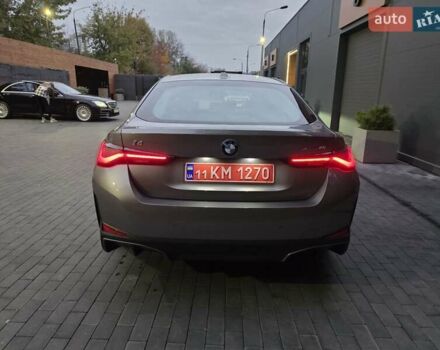 Серый БМВ i4, объемом двигателя 0 л и пробегом 1 тыс. км за 58000 $, фото 5 на Automoto.ua