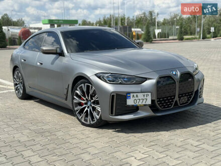 БМВ i4 2022 в Днепре (Днепропетровске) на Automoto.ua Серый БМВ i4, объемом двигателя 0 л и пробегом 28 тыс. км за 50500 $, фото 1 на Automoto.ua