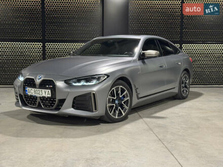 Серый БМВ i4, объемом двигателя 0 л и пробегом 46 тыс. км за 45500 $, фото 1 на Automoto.ua