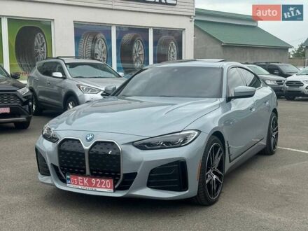 Серый БМВ i4, объемом двигателя 0 л и пробегом 19 тыс. км за 46000 $, фото 1 на Automoto.ua