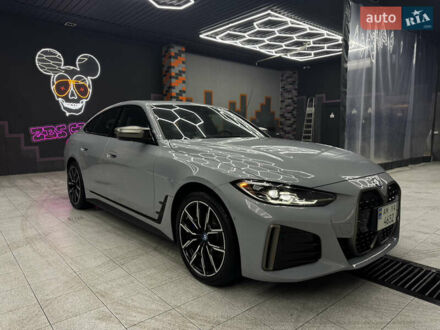 Серый БМВ i4, объемом двигателя 0 л и пробегом 25 тыс. км за 47500 $, фото 1 на Automoto.ua