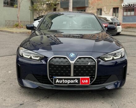 Синій БМВ i4, об'ємом двигуна 0 л та пробігом 16 тис. км за 32990 $, фото 1 на Automoto.ua