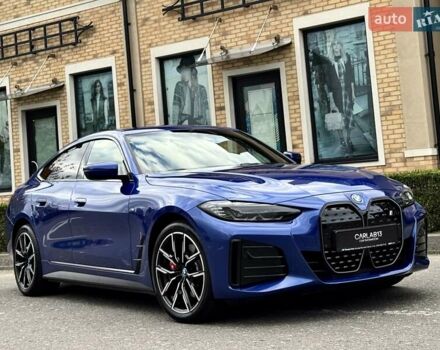 Синий БМВ i4, объемом двигателя 0 л и пробегом 16 тыс. км за 42500 $, фото 5 на Automoto.ua