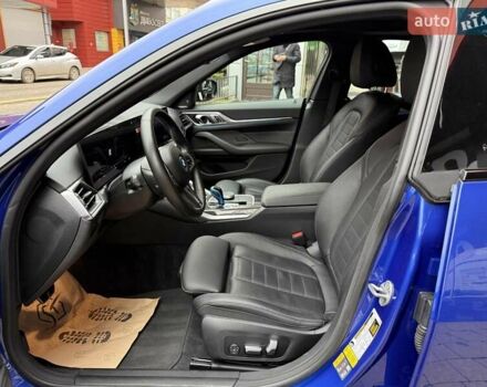 Синий БМВ i4, объемом двигателя 0 л и пробегом 23 тыс. км за 44900 $, фото 18 на Automoto.ua