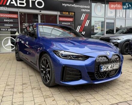 Синий БМВ i4, объемом двигателя 0 л и пробегом 23 тыс. км за 44900 $, фото 3 на Automoto.ua