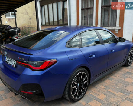 Синій БМВ i4, об'ємом двигуна 0 л та пробігом 34 тис. км за 49900 $, фото 7 на Automoto.ua