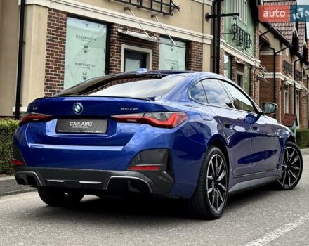 Синий БМВ i4, объемом двигателя 0 л и пробегом 16 тыс. км за 42500 $, фото 12 на Automoto.ua