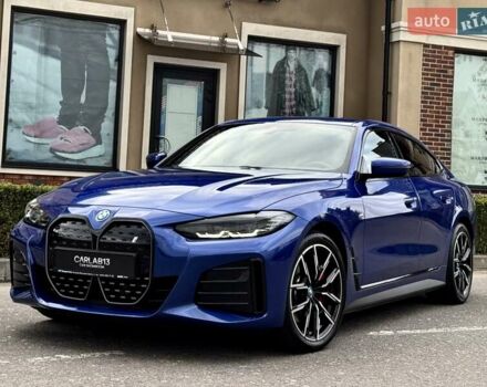 Синий БМВ i4, объемом двигателя 0 л и пробегом 16 тыс. км за 42500 $, фото 1 на Automoto.ua