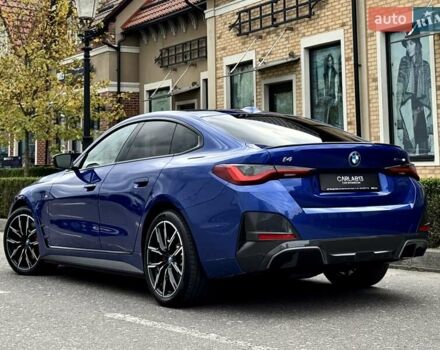 Синий БМВ i4, объемом двигателя 0 л и пробегом 16 тыс. км за 42500 $, фото 9 на Automoto.ua