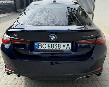 Синий БМВ i4, объемом двигателя 0 л и пробегом 15 тыс. км за 33500 $, фото 7 на Automoto.ua