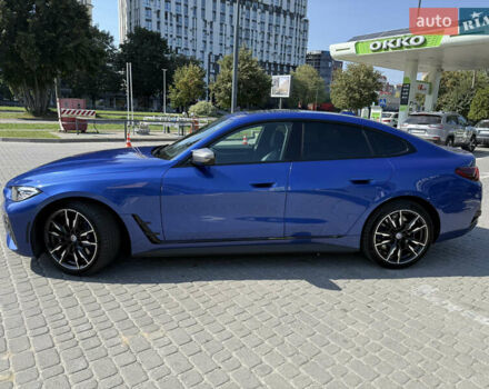 Синий БМВ i4, объемом двигателя 0 л и пробегом 46 тыс. км за 45000 $, фото 1 на Automoto.ua