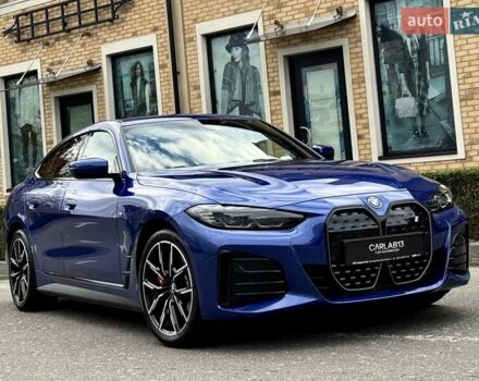 Синий БМВ i4, объемом двигателя 0 л и пробегом 16 тыс. км за 42500 $, фото 4 на Automoto.ua