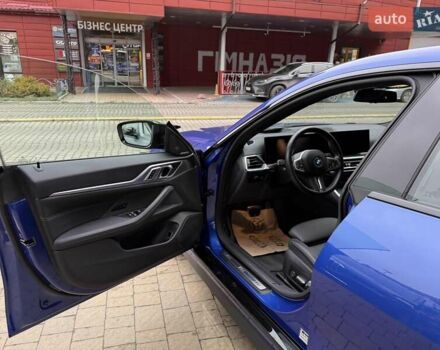 Синий БМВ i4, объемом двигателя 0 л и пробегом 23 тыс. км за 44900 $, фото 13 на Automoto.ua