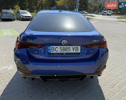 Синий БМВ i4, объемом двигателя 0 л и пробегом 46 тыс. км за 45000 $, фото 3 на Automoto.ua