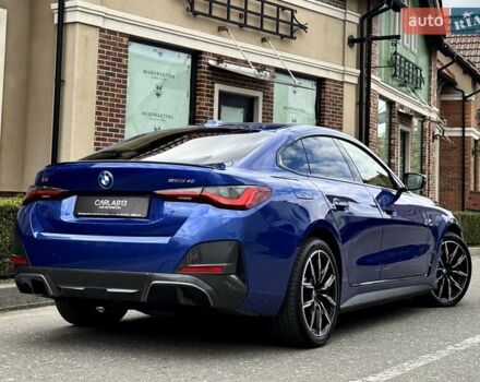 Синий БМВ i4, объемом двигателя 0 л и пробегом 16 тыс. км за 42500 $, фото 13 на Automoto.ua