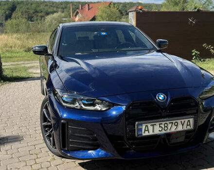 Синий БМВ i4, объемом двигателя 0 л и пробегом 44 тыс. км за 36350 $, фото 6 на Automoto.ua