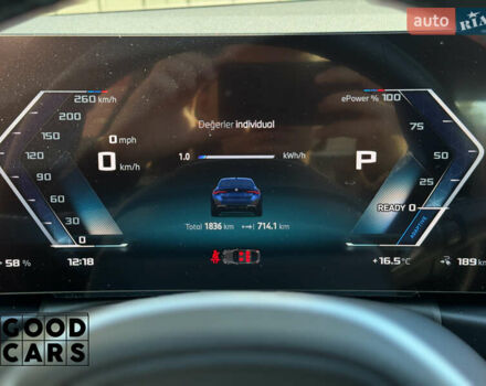 Синий БМВ i4, объемом двигателя 0 л и пробегом 2 тыс. км за 58000 $, фото 33 на Automoto.ua