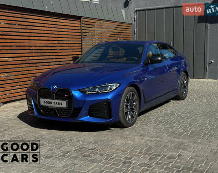 Синий БМВ i4, объемом двигателя 0 л и пробегом 2 тыс. км за 58000 $, фото 2 на Automoto.ua