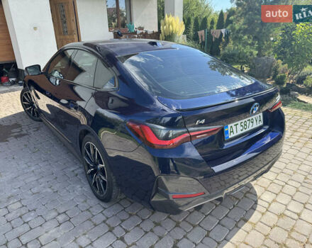 Синий БМВ i4, объемом двигателя 0 л и пробегом 44 тыс. км за 36350 $, фото 33 на Automoto.ua